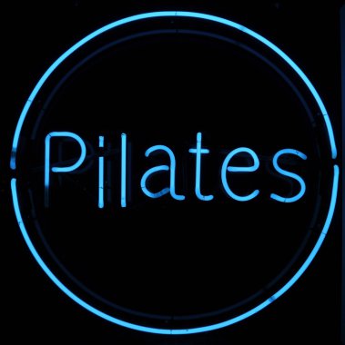 Pilates neon tabela