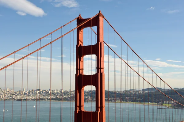 Γέφυρα Γκόλντεν Γκέιτ Σαν Φρανσίσκο — Φωτογραφία Αρχείου