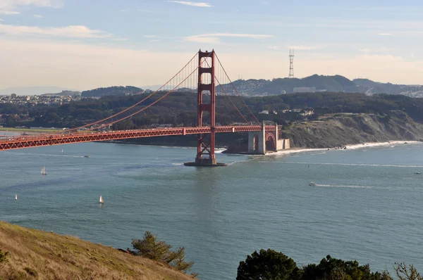Γέφυρα Γκόλντεν Γκέιτ στο Σαν Φρανσίσκο της Καλιφόρνια. — Φωτογραφία Αρχείου