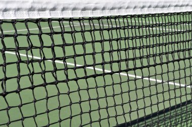 Tenis Kortu net yakın çekim