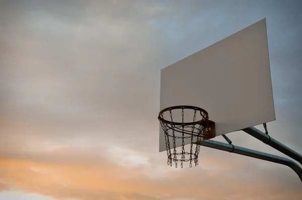 Hoop Dreams - Basket Ball Court — Stock Photo, Image