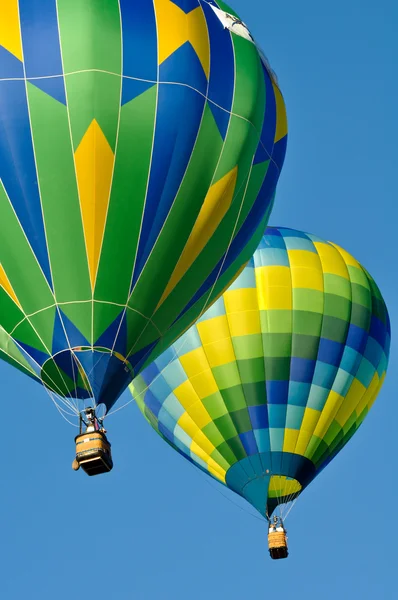 Αγώνας με μπαλόνι θερμού αέρα — Φωτογραφία Αρχείου