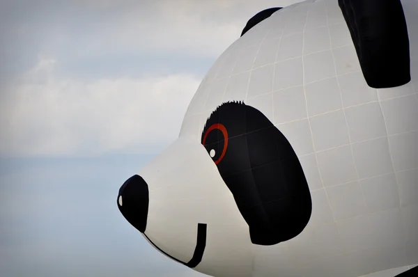 Panda bear luftballong — Stockfoto