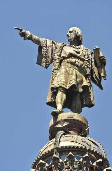 Christopher Columbus Statue — Stock Photo, Image
