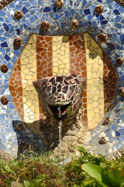 Park Guell Lizard, Barselona