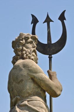 Poseidon with Triton from Atlantis clipart