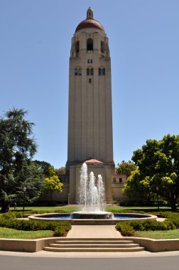 Stanford University Campus in Northern California clipart