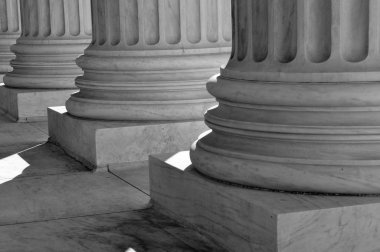 Pillars of Law and Justice United States Supreme Court clipart