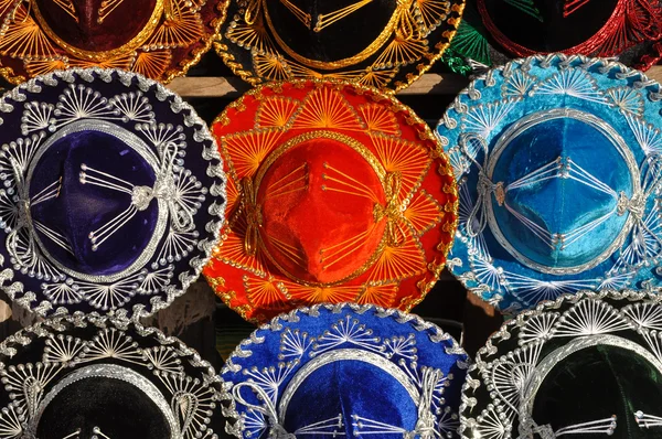 Colorful Mexican Sombrero — Stock Photo, Image