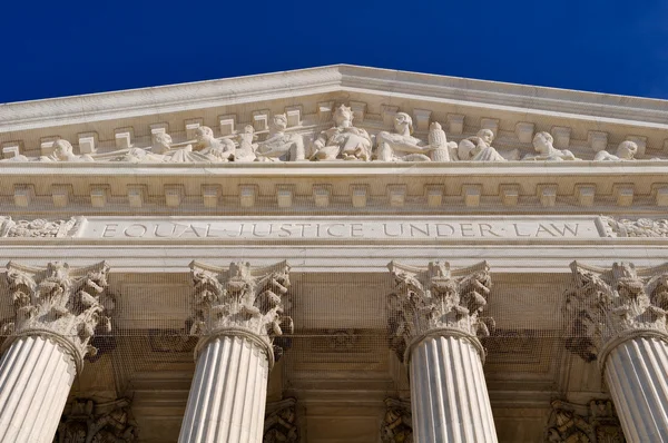 美国最高法院支柱 — 图库照片