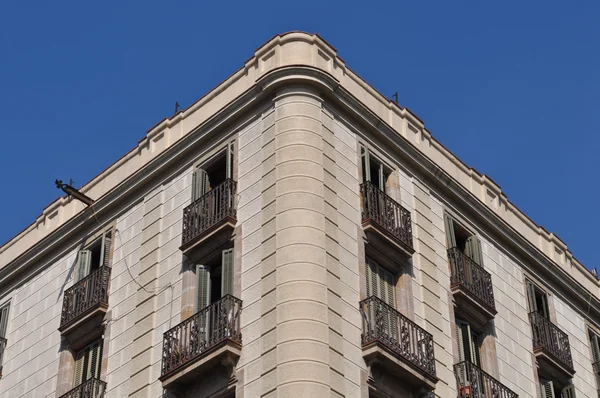 Traditionele architectuur van Barcelona Spanje — Stockfoto