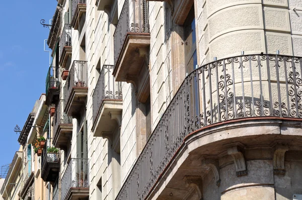 Barcelona Spanien Traditionel arkitektur - Stock-foto