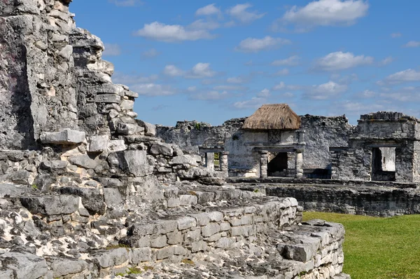 Tulum mayské trosky v Mexiku — Stock fotografie