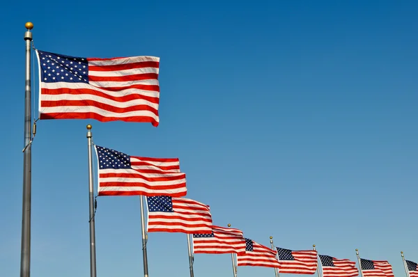 Flagge der Vereinigten Staaten — Stockfoto