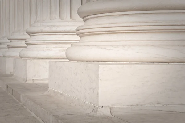 Pillars of Law and Justice — Stock Photo, Image