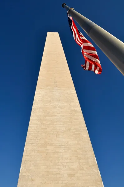 Washington monument op ons kapitaal natie — Stockfoto