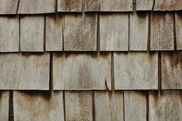 Aged Wooden Shingle Background — Stock Photo, Image