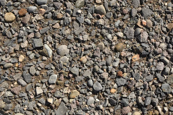 蓝色岩石砾石背景 — 图库照片