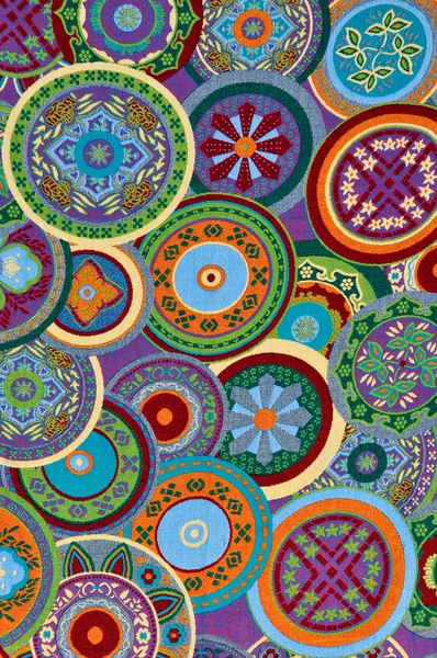 Maya cirkel mönster bakgrund — Stockfoto