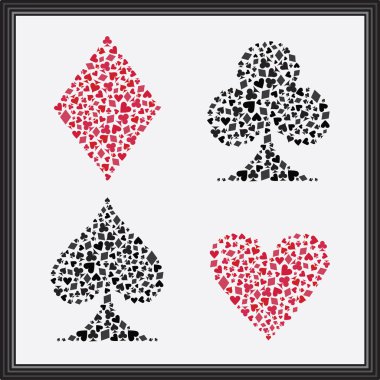 Playing Card Suits clipart