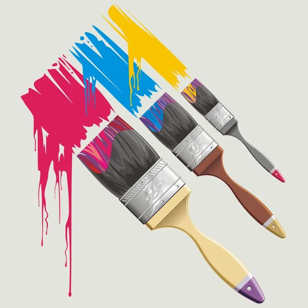 stock vector Paint brush