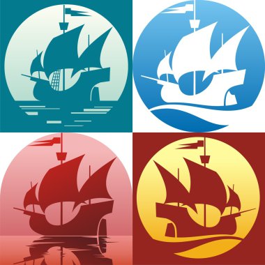 Caravel clipart