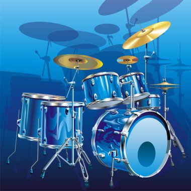 Drum kit clipart