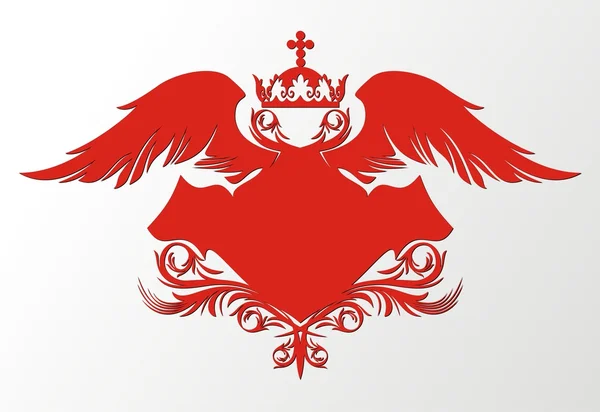 Красные крылья — стоковый вектор