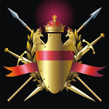 Coat of arms clipart