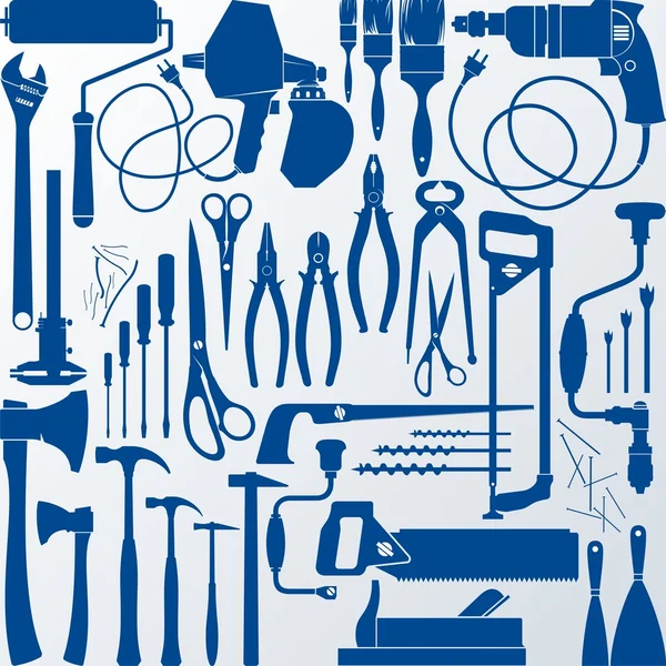 Kit de ferramentas — Vetor de Stock