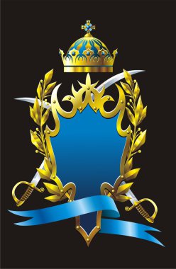 Heraldry badge clipart