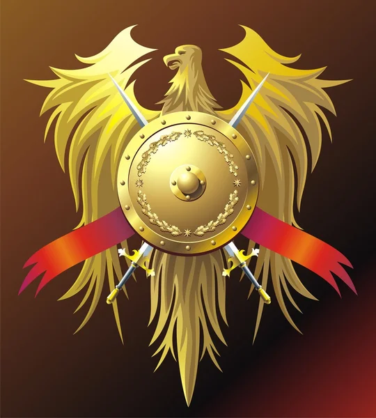 Águila dorada — Archivo Imágenes Vectoriales