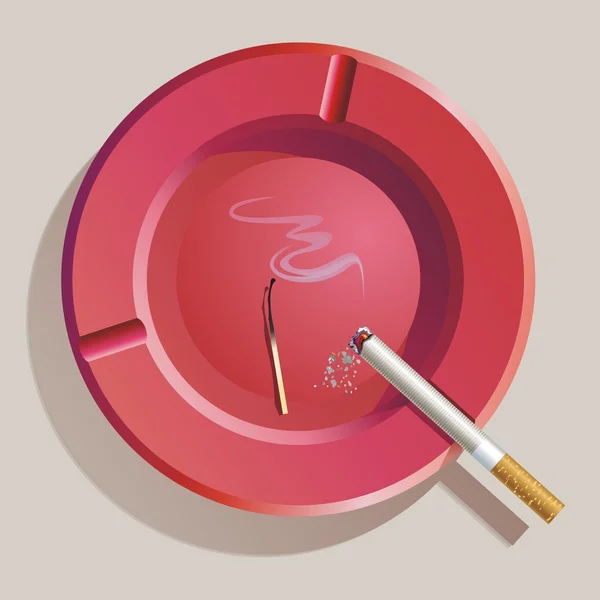 Stock vector Ashtray