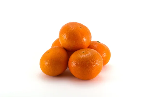 Conjunto de frutos de mandarina — Foto de Stock