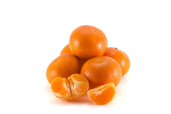 Набір мандаринових фруктів — стокове фото