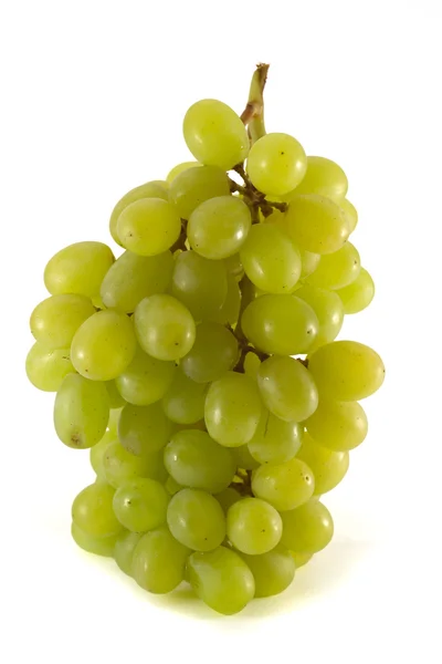 stock image Fresh bunch of green grape isolated