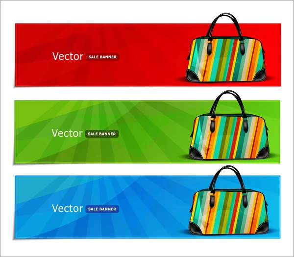 Vector shopping banners — Stock Vector