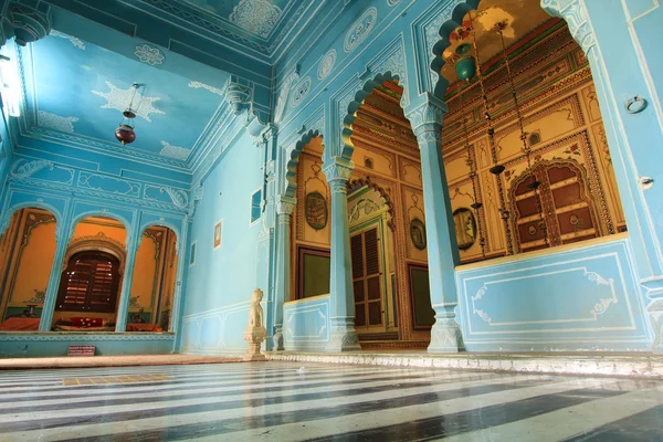 Palacio de la ciudad en Udaipur — Foto de Stock