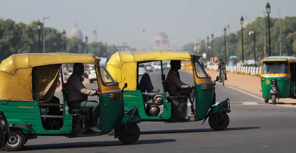 Tuk Tuk eller Auto Rickshaw Stockfoto