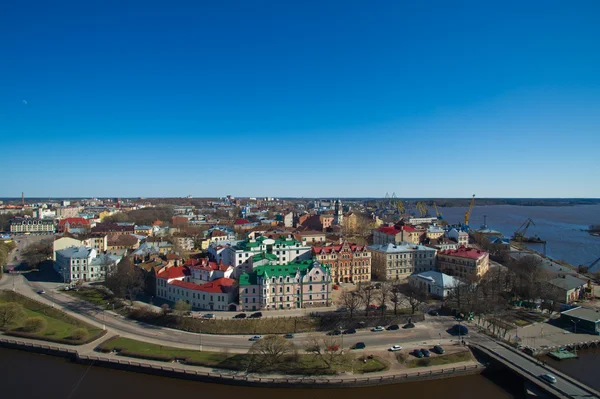 Stadsbeeld van vyborg. Rusland — Stockfoto