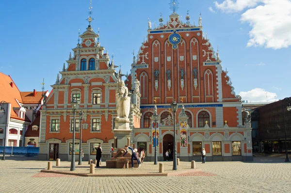 Riga siyah nokta ev — Stok fotoğraf