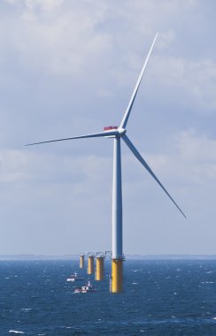 Offshore Wind Turbine clipart