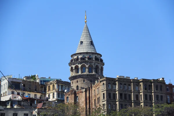 Věž Galata v Istanbulu, Turecko — Stock fotografie
