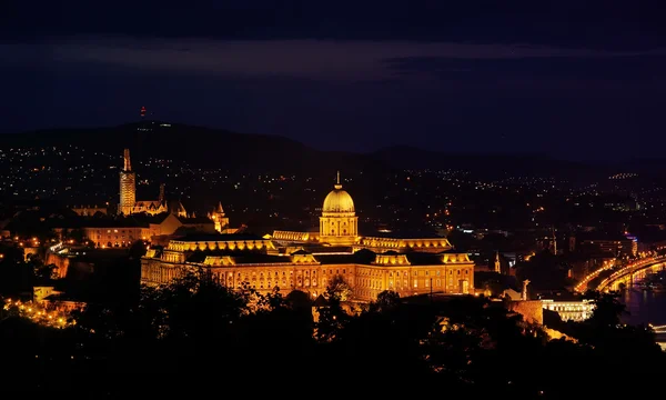Королевская резиденция в Будапеште — стоковое фото