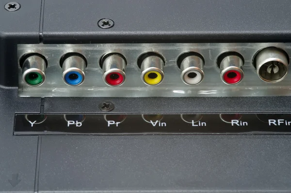 Conectores de vídeo — Fotografia de Stock