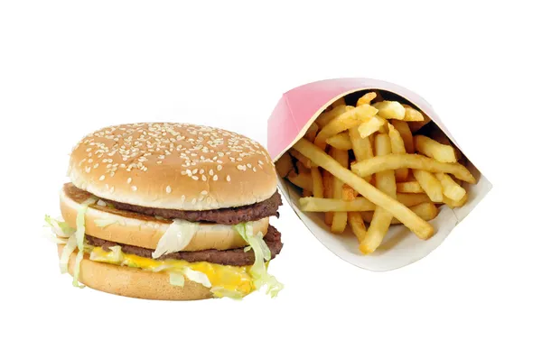 Fast food menu — Stock Photo, Image