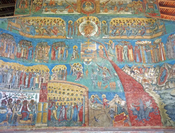 Πολιτιστικής κληρονομιάς της UNESCO - μοναστήρι voronet — Φωτογραφία Αρχείου