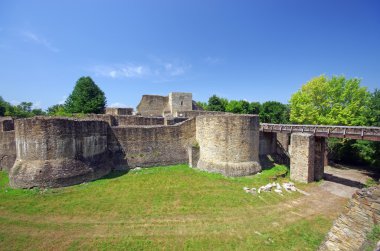 Fortress in Moldavia clipart