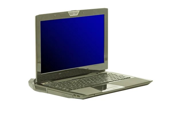 Laptop geïsoleerd — Stockfoto