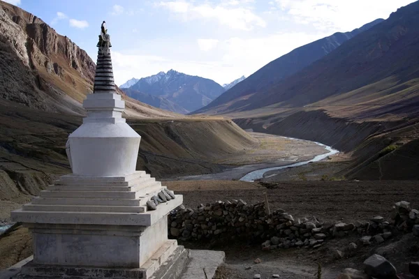Tibetano stupa — Fotografia de Stock